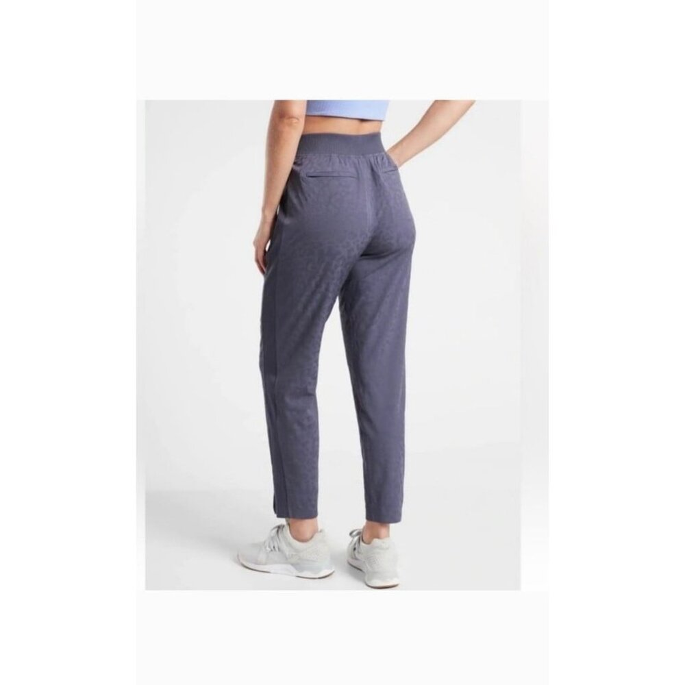 Athleta Brooklyn Textured Ankle Paint Leopard 8 - Picture 2 of 5